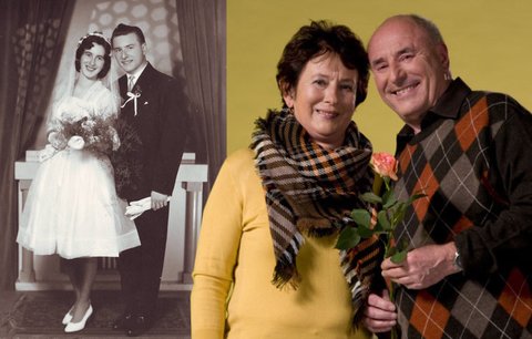 50 let spolu a pořád šťastní! Znají recept na dlouhé manželství