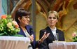 Debata žen kandidátů na prezidenta: Eva Drahošová a Bohumila Bračíková, přítelkyně Vratislava Kulhánka