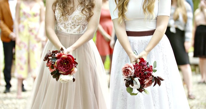 Fotografie z natáčení videoklipu Manželství pro všechny