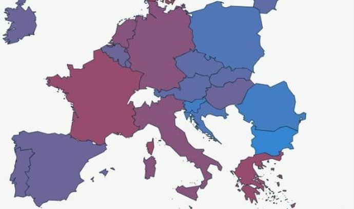 Ceny pohonných hmot v ČR a v Evropě (celá interaktivní mapa v článku)