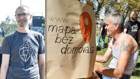 Zdeněk vytvořil mapu pro lidi bez domova: Najdou v ní místa, kde se najíst nebo umýt