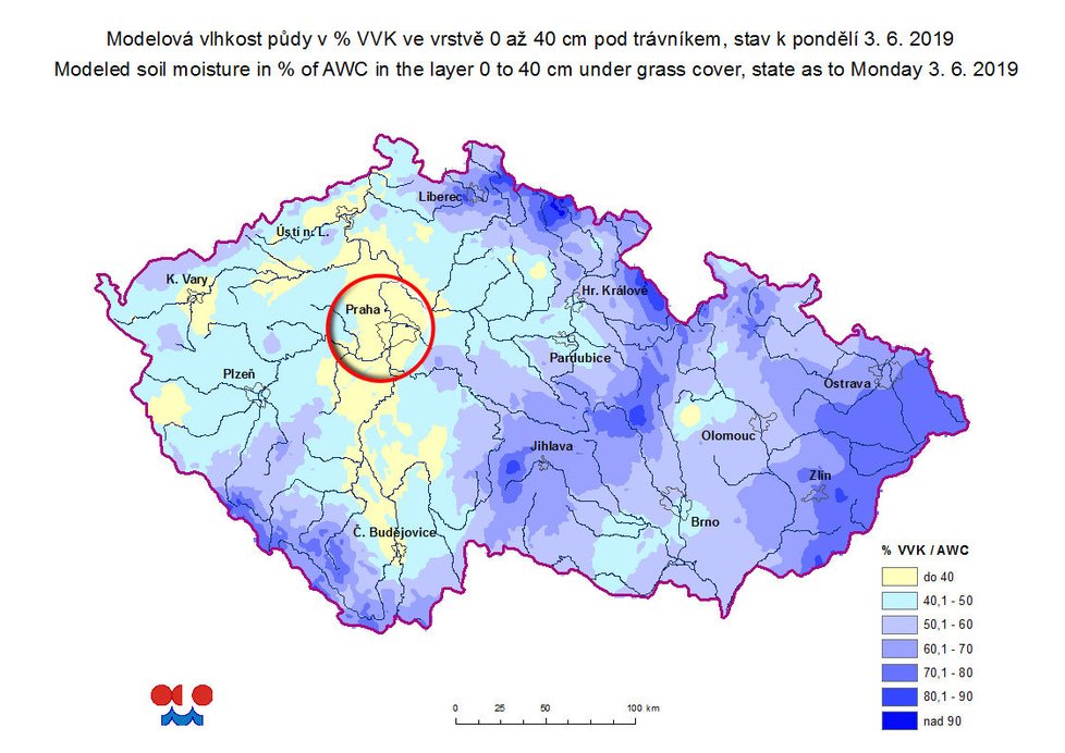 Praha navzdory květnovým dešťům stále neeviduje výrazné zlepšení v souvislosti se suchem.