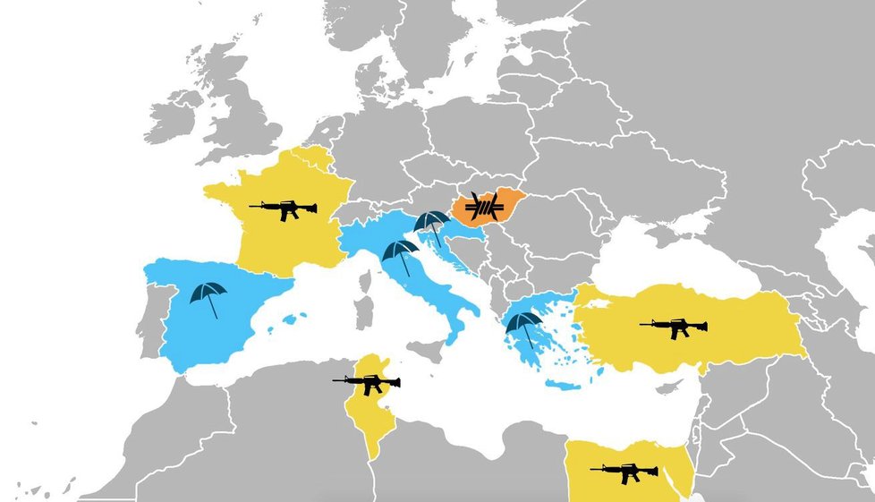 Ve Francii, Belgii, Tunisku, Egyptě a Turecku nabádají české úřady k obezřetnosti, Češi ale zřejmě na dovolenou zamíří opět do Chorvatska, Řecka, Španělska nebo Itálie.