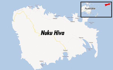 Tragédie se odehrála na ostrově Nuku Hiva v souostroví Francouzská Polynésie v Tichém oceánu