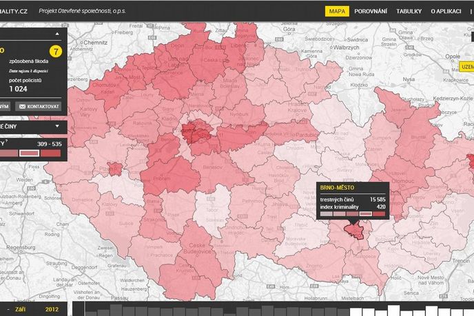 Mapa kriminality