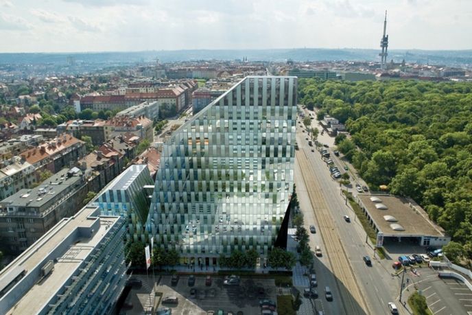 Mapa ostrova Kleiner Grasbrook (O`Swaldkai) a českých přístavů Moldauhafen a Saalehafen v Hamburku