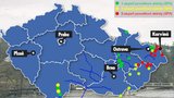 Povodně na Moravě: Interaktivní mapa