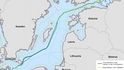 Mapa projektu Nord Stream 2