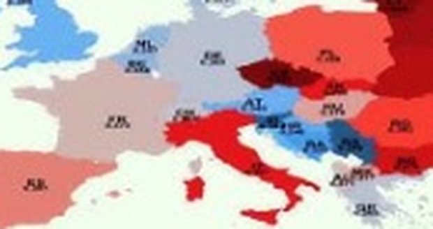 Skandální mapa: Výzkum zveřejnil nejrasističtější státy v Evropě. Jak dopadla Česká republika? 