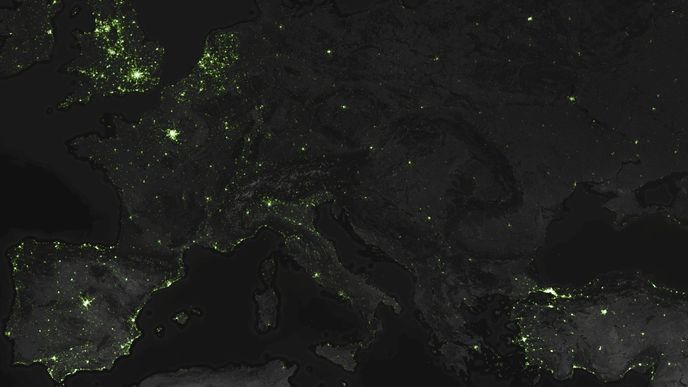 Unikátní mapa: Odkud lidé nejvíce píší na Twitter?