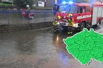 Výstraha: Deště zasáhnou severovýchod Česka, hladina Olše stoupne