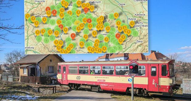 Železniční přejezdy smrti: Kde na řidiče čeká největší nebezpečí?