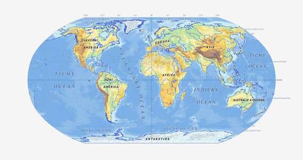 V rámci výuky zeměpisu by se mohla mnohým hodit mapa dostupná na adrese atlas.mapy.cz. Jedná se o mapu světa převedenou do podoby klasického školního atlasu.