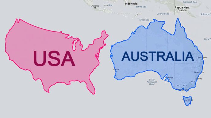 USA vs. Austrálie