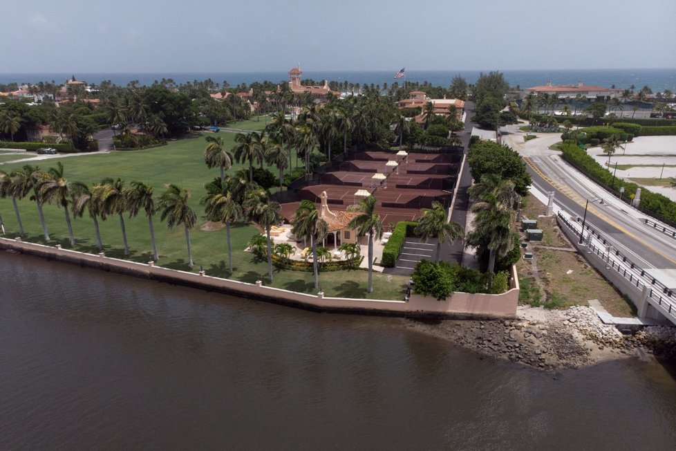 Mar-a-Lago, floridské sídlo Donalda Trumpa.