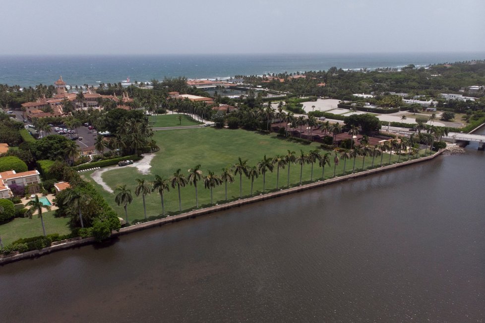 Mar-a-Lago, floridské sídlo Donalda Trumpa.