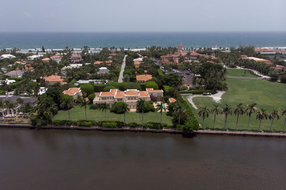 Mar-a-Lago, floridské sídlo Donalda Trumpa.