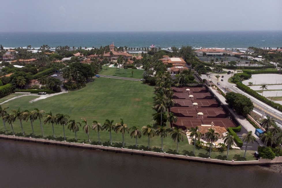 Mar-a-Lago, floridské sídlo Donalda Trumpa.