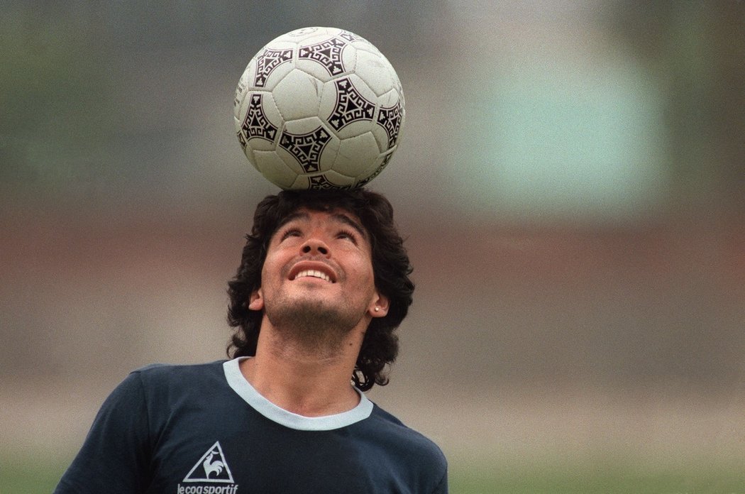 Legendární fotbalista Diego Maradona