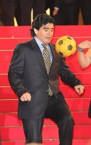 Maradona se přiznal, že kromě fotbalu je jeho vášní Julia Robertsová
