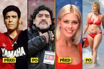 Slavný ex fotbalista Diego Maradona a bývalá herečka z Pobřežní hlídky, Nicole Eggert, mají jedno společné. Od dob své největší slávy hodně přibrali