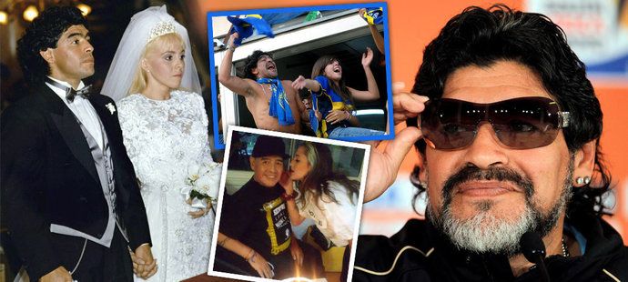 Diego Maradona (†60) přiznal celkem pět dětí.