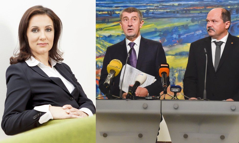 Svatava Maradová, Andrej Babiš a Jiří Milek