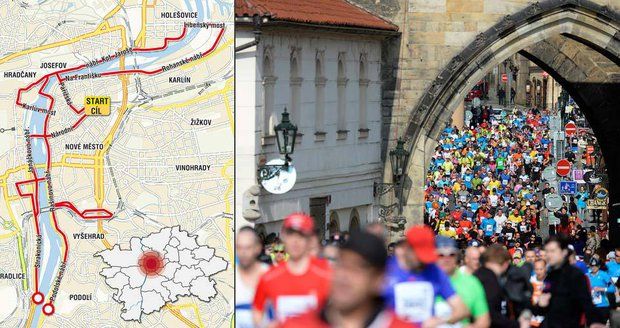 Pražský maraton v číslech.