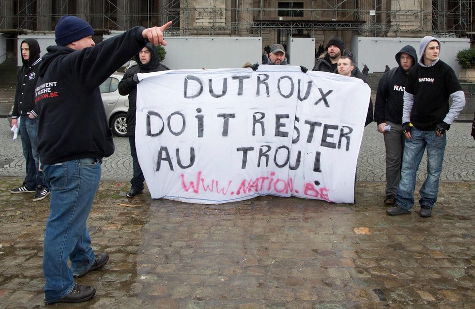 Proti propuštění Dutrouxe byla celá Belgie.