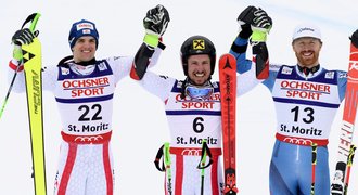 Hirscher je poprvé mistrem světa v obřím slalomu, Krýzl dojel na 32. místě
