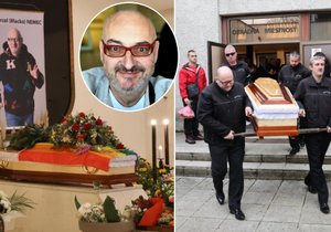 Pohřeb slovenského herce Marcela Nemce