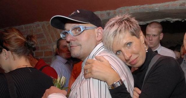 Marcela Březinová s manželem Zdeňkem Švarcem