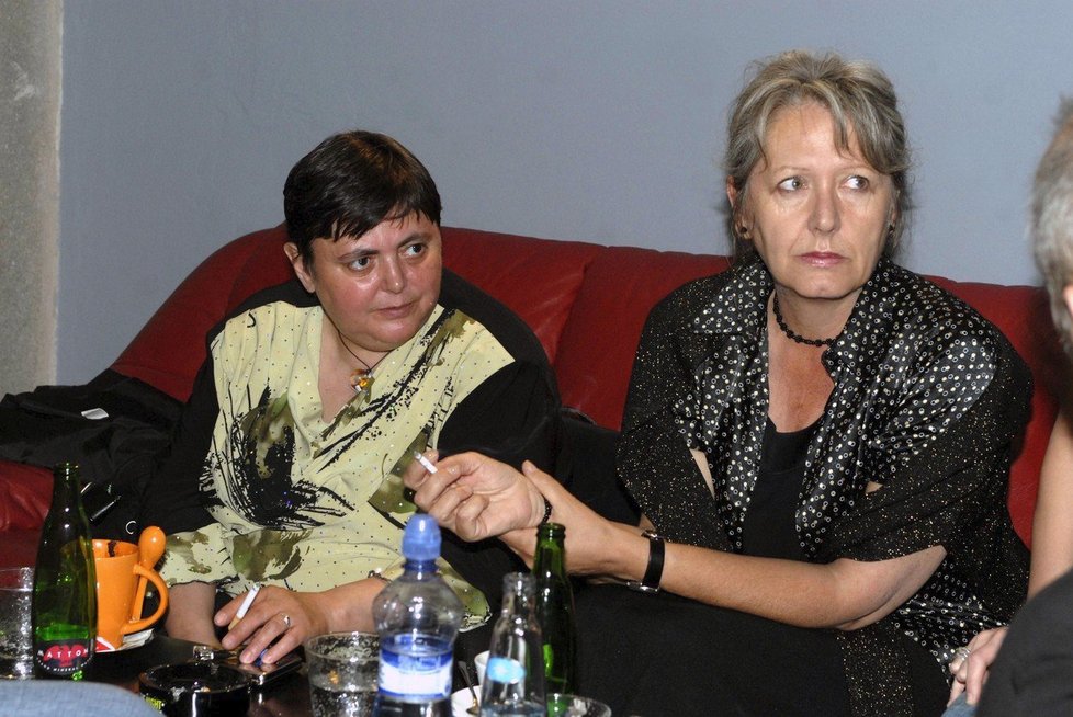Marcela Haverlandová s Helenou Třeštíkovou v roce 2007