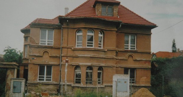Dům Marcely Holanové v Modřanech před rekonstrukcí