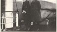 Jan Masaryk se svou první manželkou Francis Crane