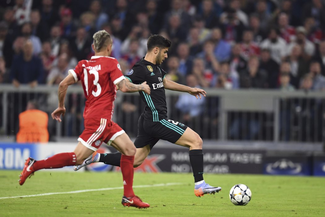 Marco Asensio znamenal pro obranu Bayernu velké nebezpečí