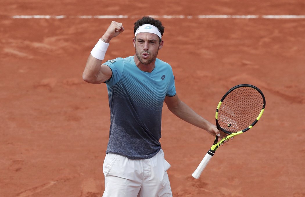 Marco Cecchinato se na French Open postaral o obrovské překvapení