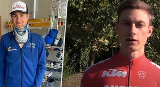 Noční můra v Kyjově: Cyklista si na trati „podřízl hrdlo“ a ztratil dva litry krve