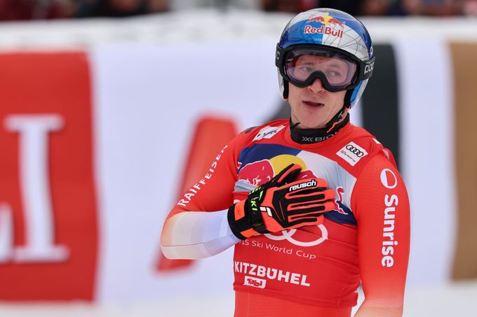 Odermatt posté na bedně, ale v Kitzbühelu vyhrál italský fantom. Zabystřanův propadák Odermatt posté na bedně, ale v Kitzbühelu vyhrál italský fantom. Zabystřanův propadák