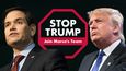 Rubio na Trumpa útočí Trumpovsky: osobní demagogií
