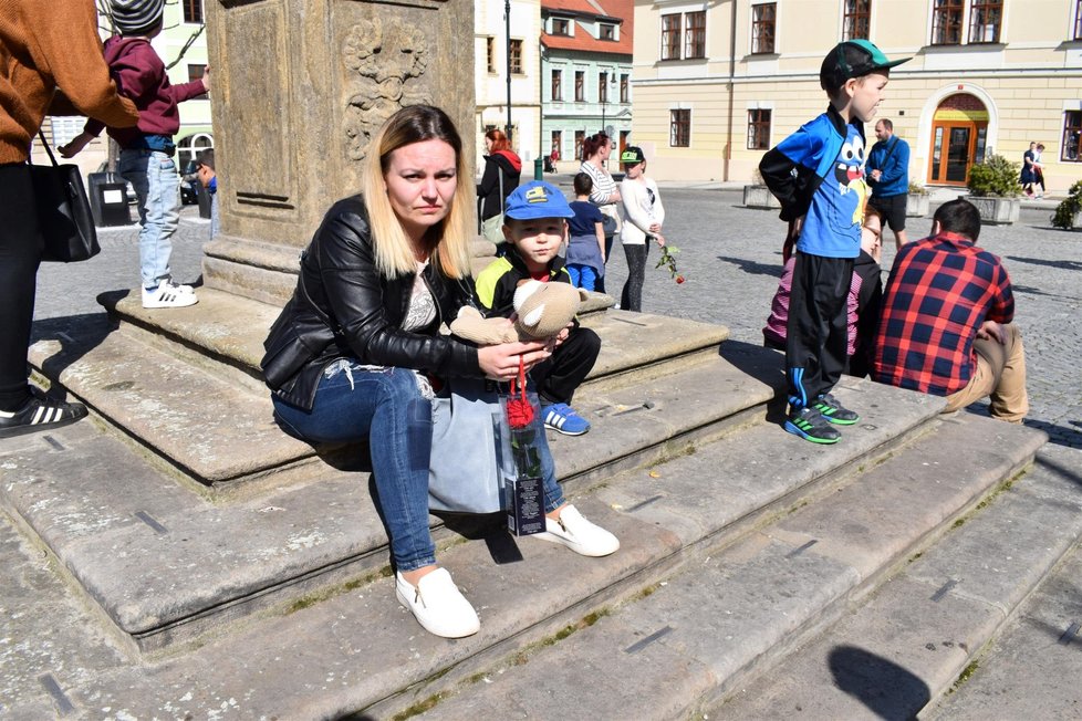 Akce Stop týrání dětí a pietní pochod za utýraného Marečka (†3)