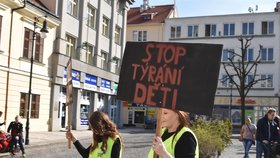 Akce Stop týrání dětí a pietní pochod za zavražděného Marečka- 16.2. 2019