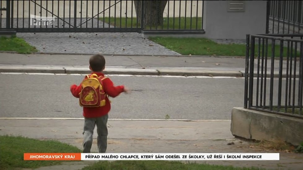 Mareček ušel ze školky domů necelých 500 metrů.