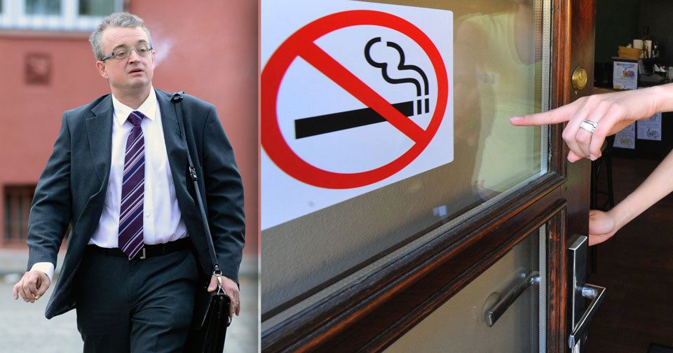 Poslanec Marek Benda byl ve výboru proti vyhnání kuřáků z restaurací. Ovšem sám.