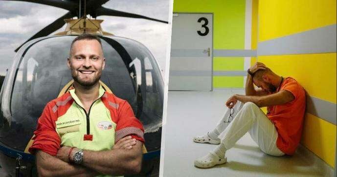 Záchranář Dvořák promluvil o křehkém duševním zdraví mužů, tvoří 80% sebevražd