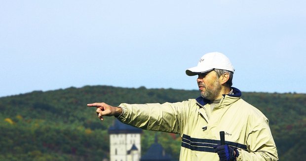 Marek Eben dal golfu přednost dokonce před tiskovou konferencí ke třetí řadě StarDance