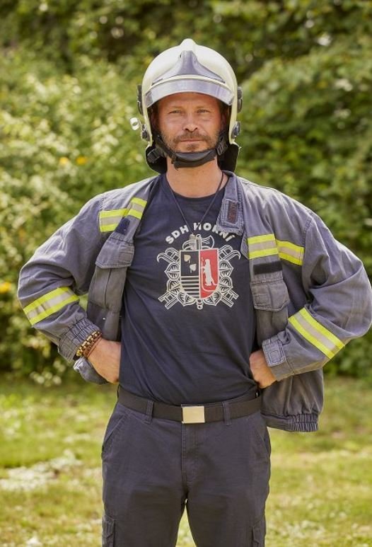 Marek Holý v seriálu Co ste hasiči