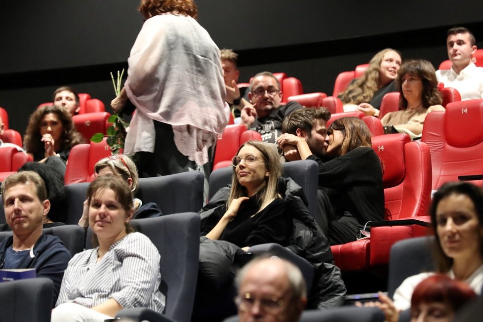 Marek Němec na premiéře filmu Za vším hledej ženu