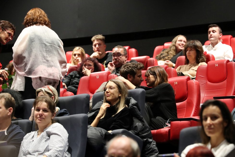 Marek Němec na premiéře filmu Za vším hledej ženu