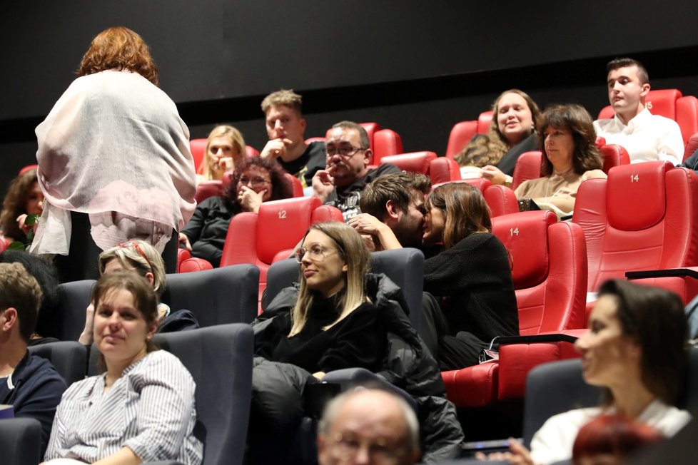 Marek Němec na premiéře filmu Za vším hledej ženu